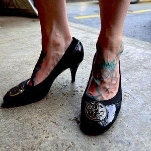 Tory Burch patent leather heels